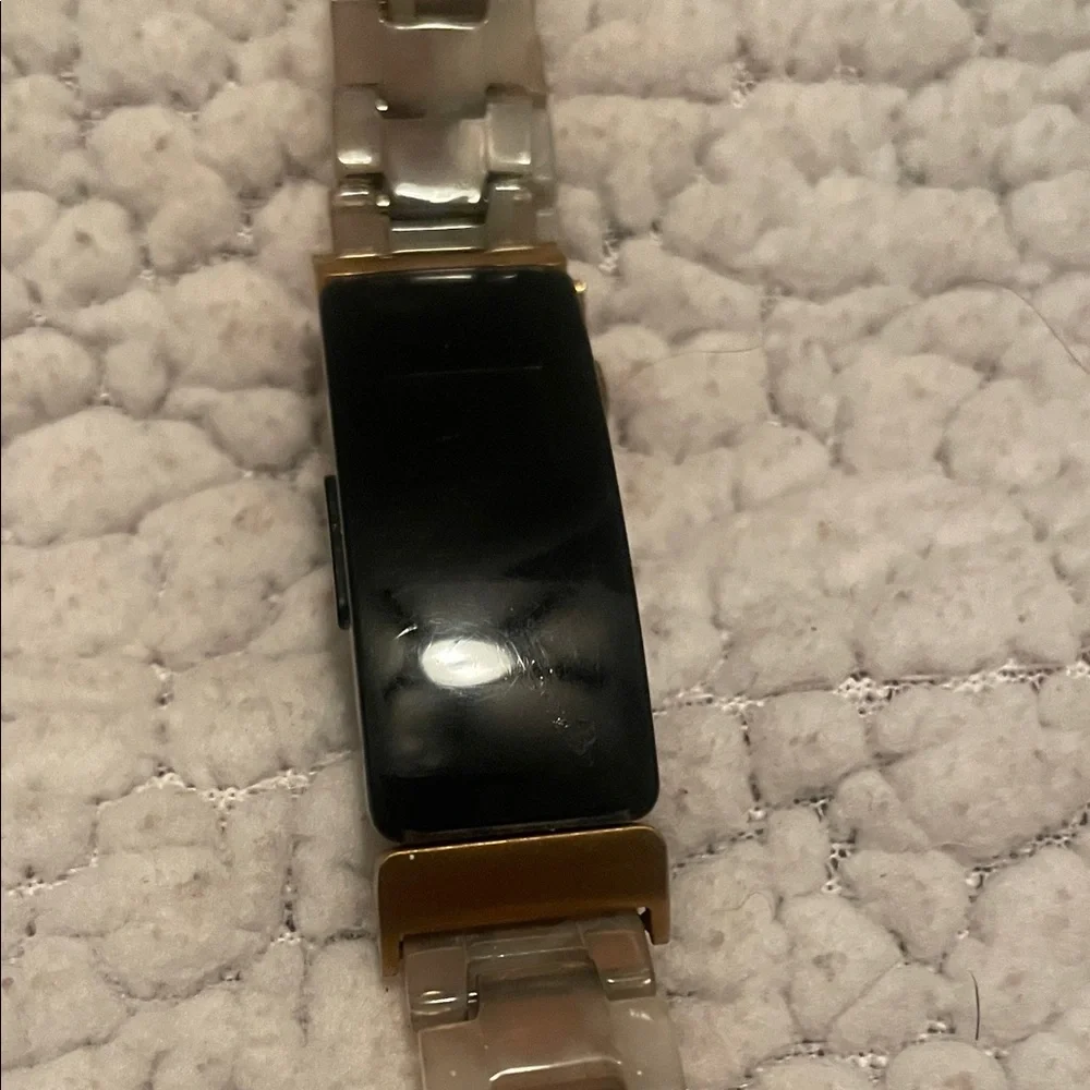 Fitbit Black and Tan Smartwatch